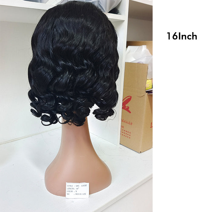Real Show | Loose Wave Wig |  Frontal/Closure Transparent Lace Glueless (16-32'')