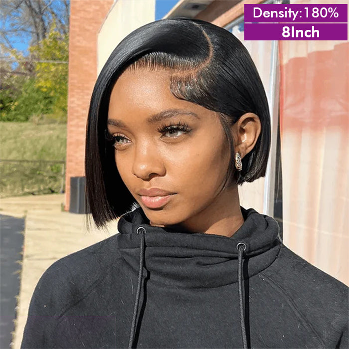 Wholesale Price | Bob Wig |  Frontal/Closure HD Lace Glueless (8-12'')