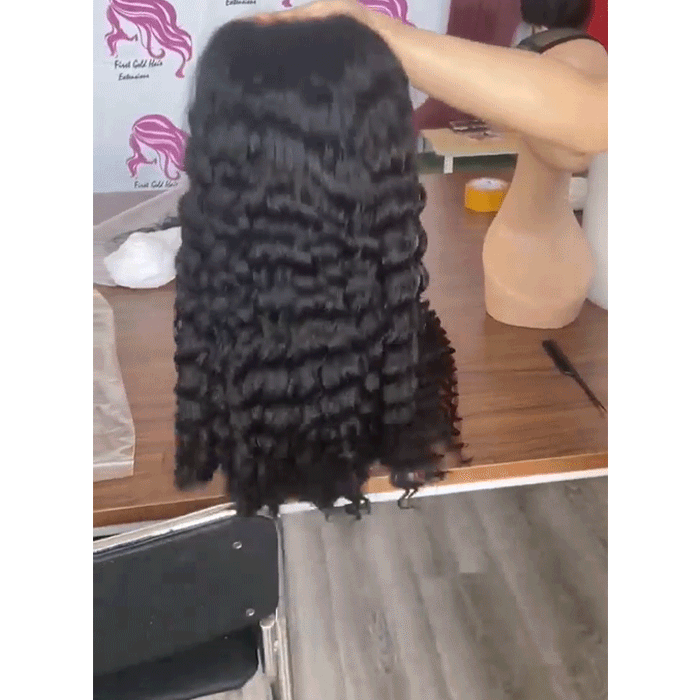 Real Review | Closure 20''Water Wave Wig Or Glueless