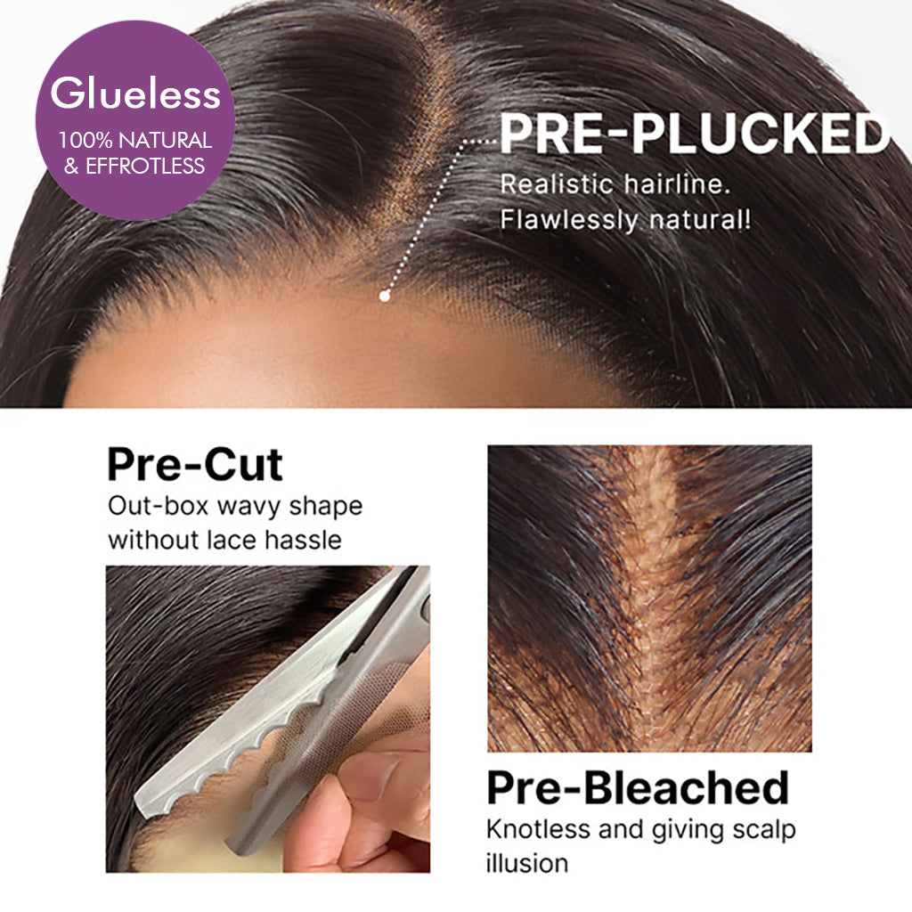 Real Review |Closure/ Frontal Deep Wave Wig Or Glueless(16''/20'')