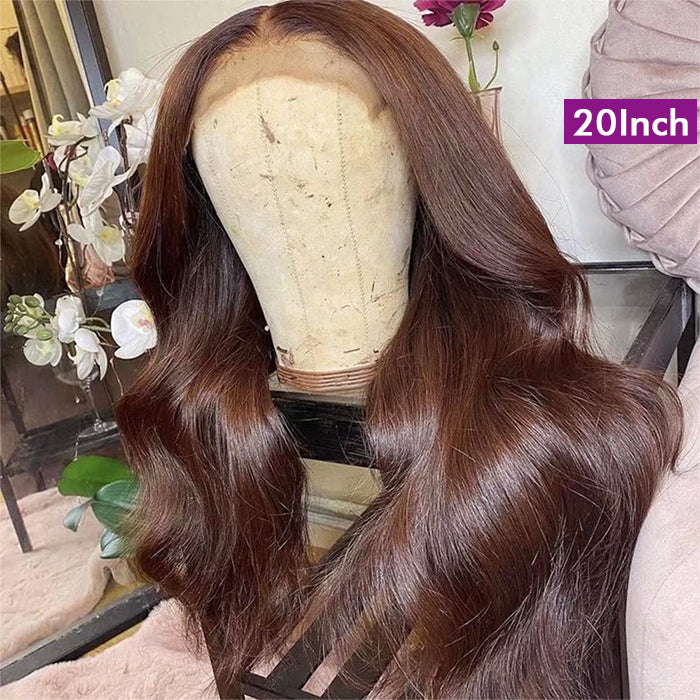 Real Review | Closure/Frontal Wig Brown Body Wave Wig(16''-24'')