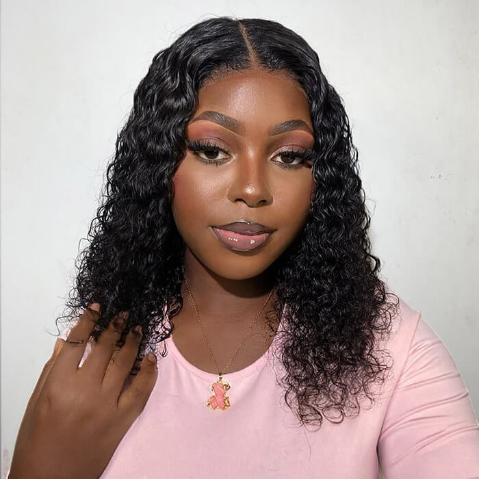 Glueless Frontal/Closure Wig | Curly Bob Wigs(8''-16'')