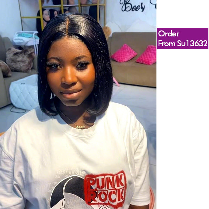 Real Review | 10'' Super Double Drawn Bob Wig | Frontal/Closure Or Glueless