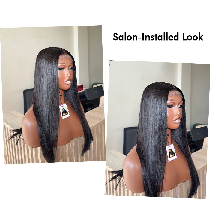 Custom High Density | Straight Lace Wig | Closure/Frontal