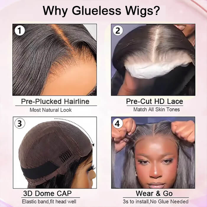 Body Wave Wig | Glueless Pre Cut Lace 13x4 Frontal Wig