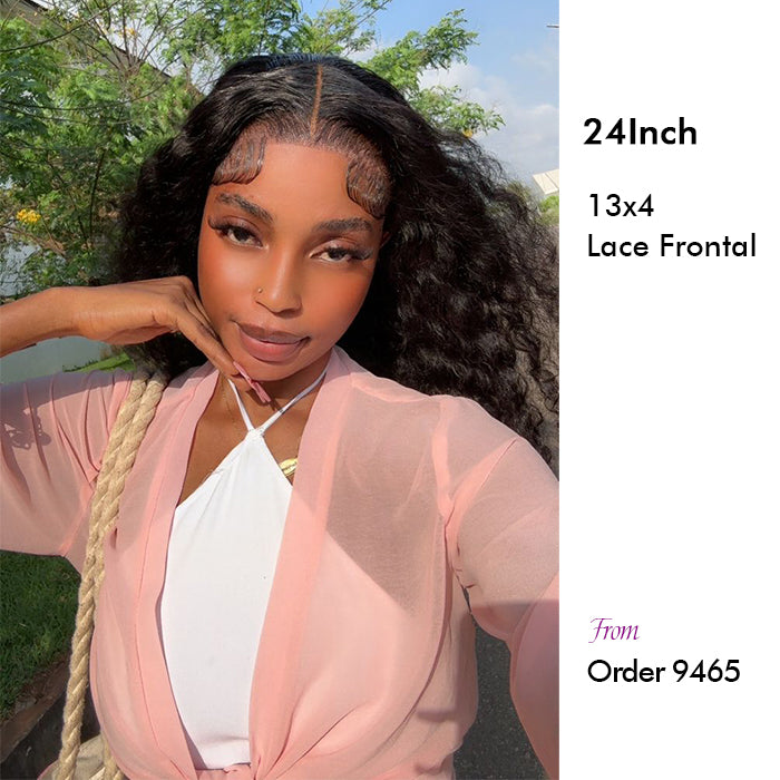 Real Show |Water Wave Wig |  Frontal/Closure HD Lace Glueless (14-32'')