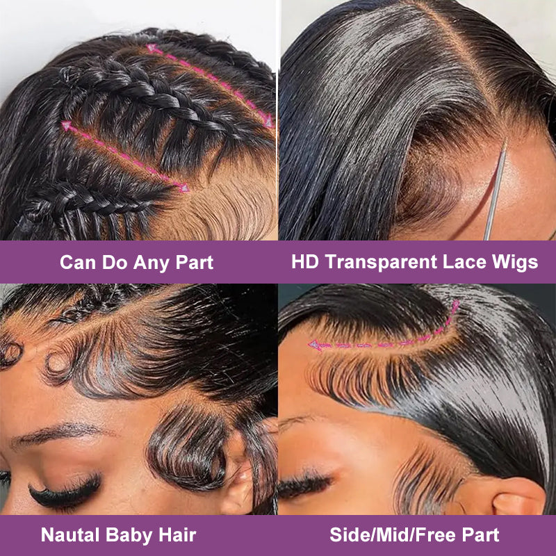 Clearance Sale | Body Wave Wig | Glueless Frontal/ Closure(16''-24'')(No Restock)