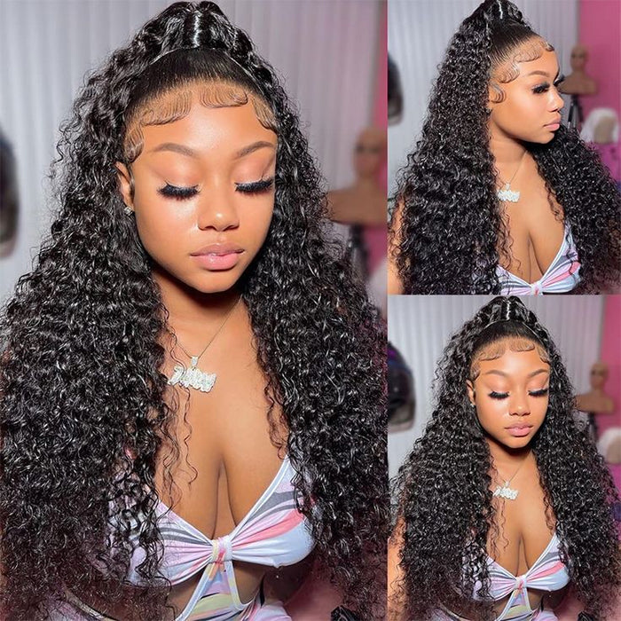Buy 1 Get 1 Free | Curly Wig+Free Straight Bob Wig | Frontal/ Closure Wig