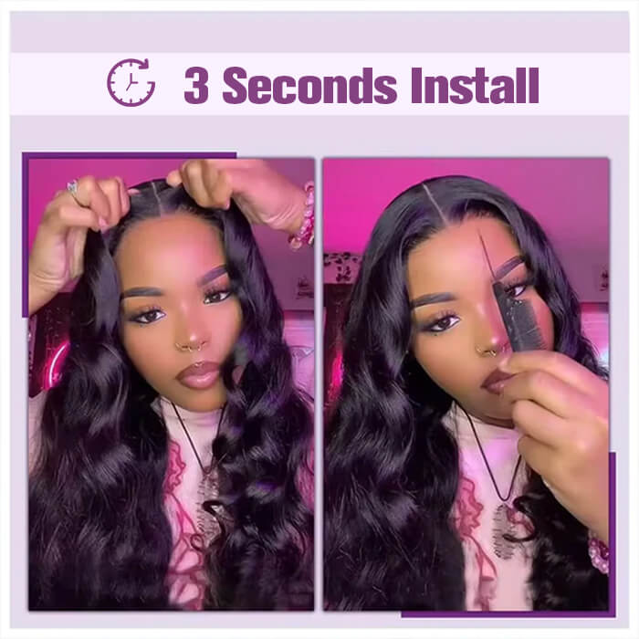 Body Wave Wig | Glueless 4x4/5x5 Pre-cut Closure Wig