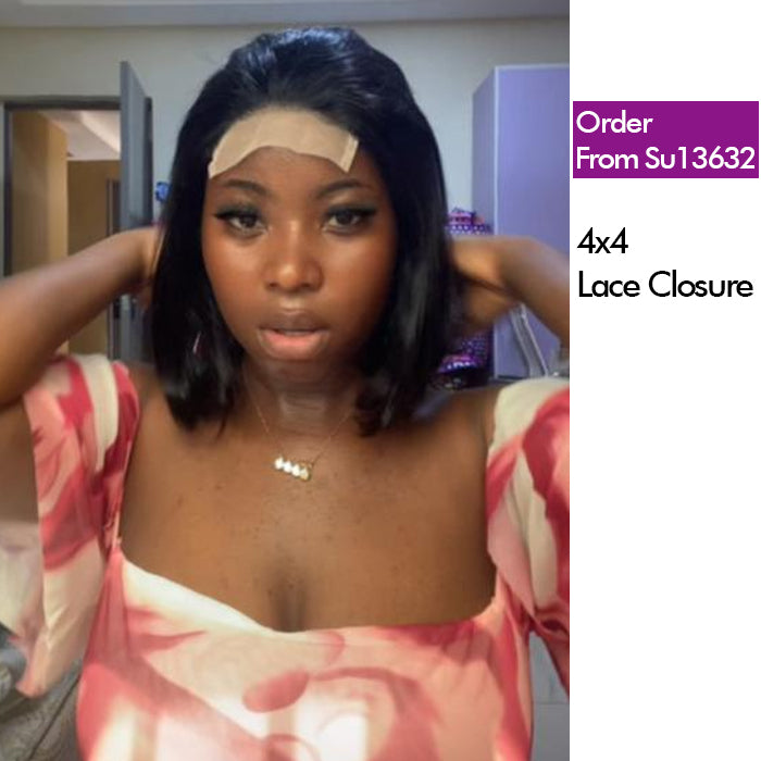 Real Review | 10'' Super Double Drawn Bob Wig | Frontal/Closure Or Glueless