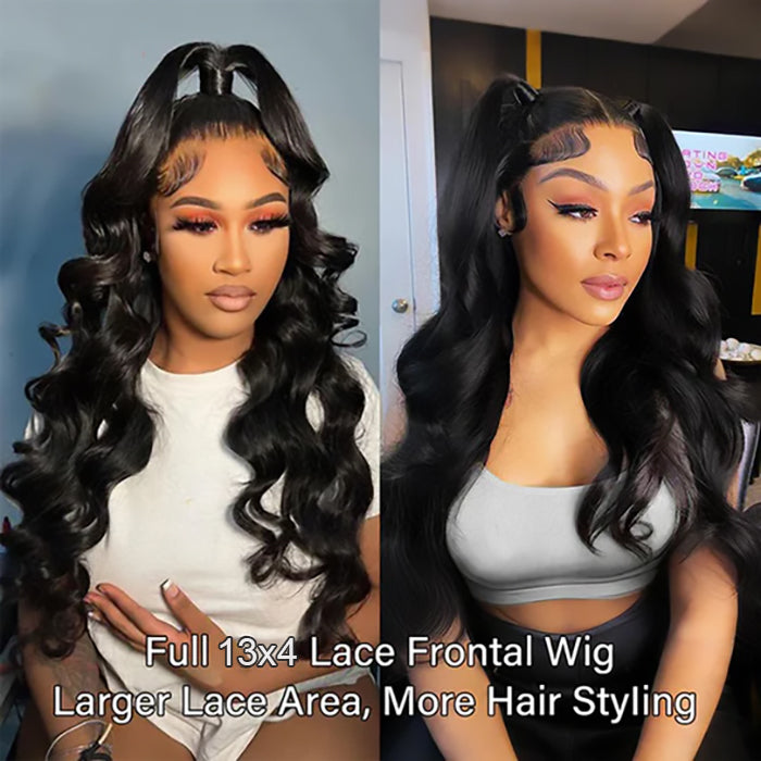 Drawstring Pull Go Wig | Frontal Body Wave Wig
