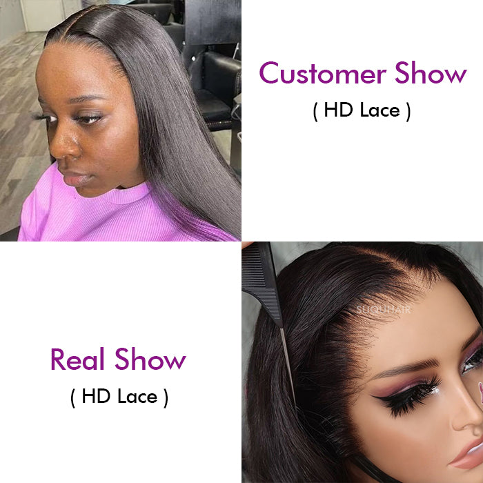 Wholesale Price | 18''/24'' Straight Wig | Glueless Lace Frontal/Closure