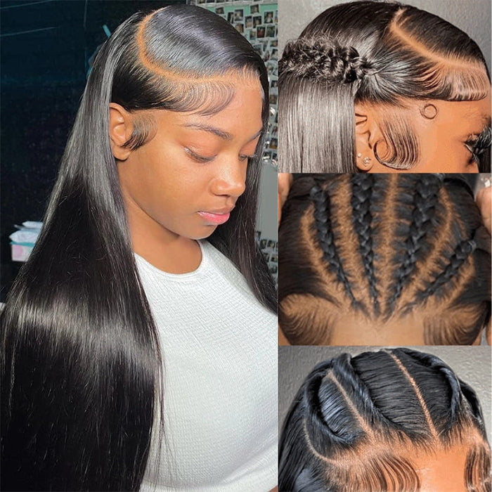 Drawstring Pull Go Wig | Frontal Straight Wig