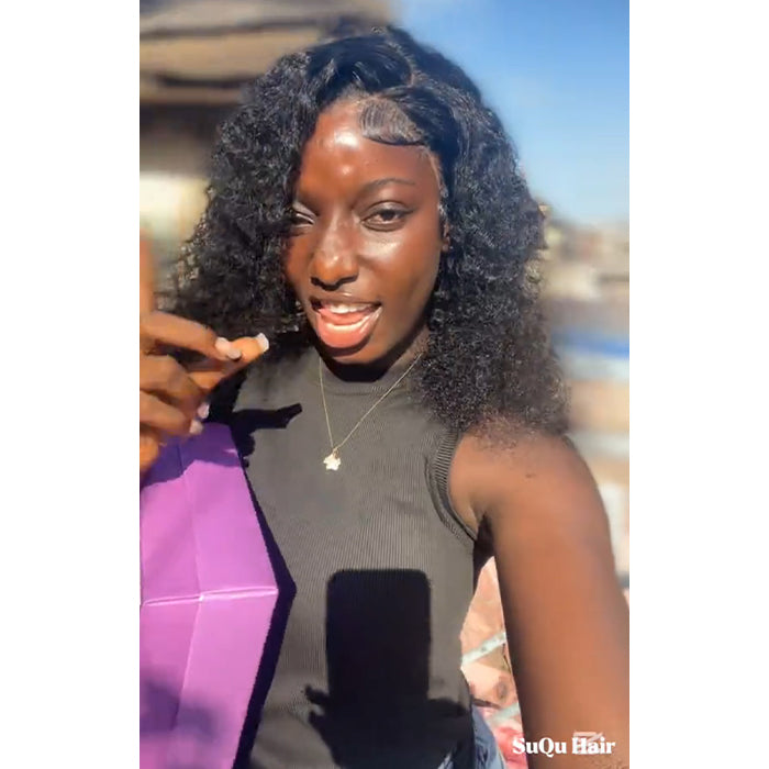 Influencer Show | 22''Curly Wig | Frontal Wig 13×4 Lace