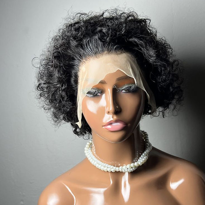 Real Real Review| Frontal Pixie Curly Wig Or Glueless