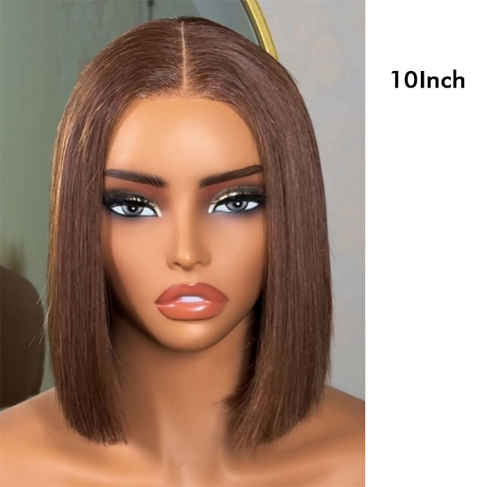 Wholesale Price | 10'' Closure Brown Bob Wig