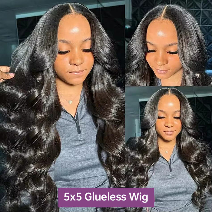 Body Wave Wig | Glueless 4x4/5x5 Pre-cut Closure Wig