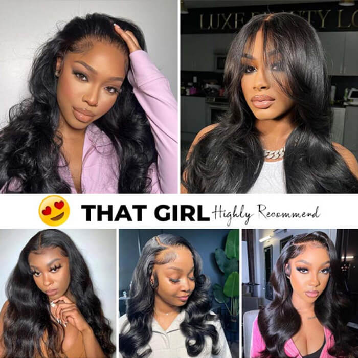 Buy 1 Get 1 Free | Body Wave Wig+Free Straight Bob Wig | Frontal/ Closure Wig