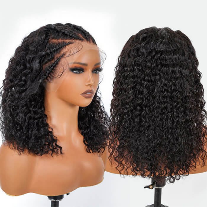 Frontal 13x4 Lace | Stylist Braided Wigs | Curly Wig(14''-32'')