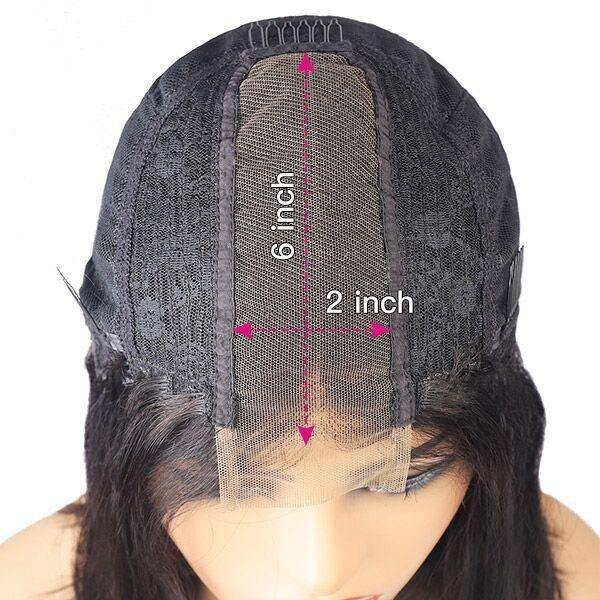 Vietnamese SDD Virgin Bone Straight Wig 2*6 Kim K Wig