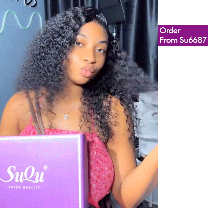 Real Review | Pre-cut Lace Frontal 22''Curly Wig Or Glueless