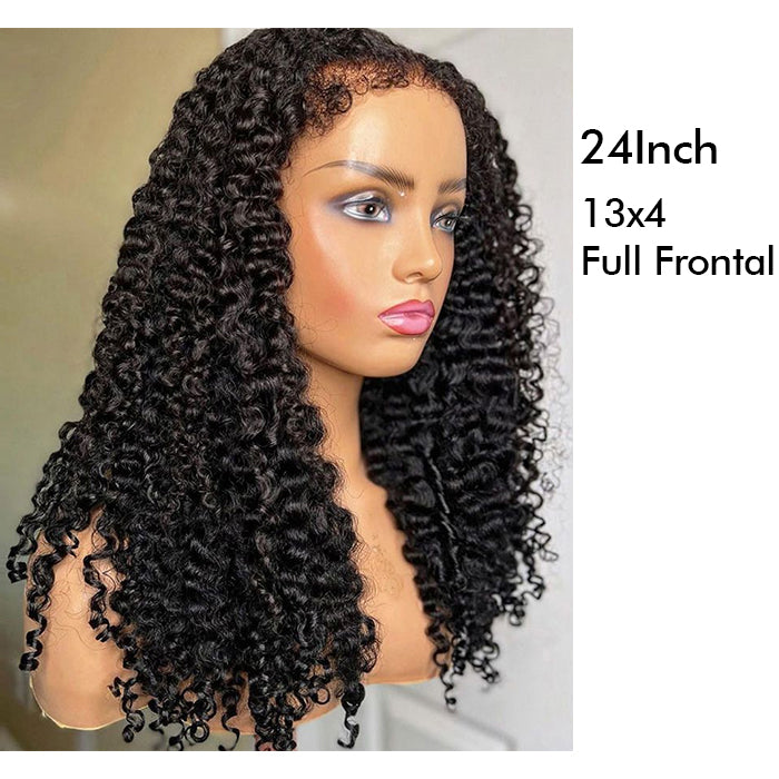 Real Show |4C Edge Hairline | Deep Wave Wig | Frontal/Closure HD Lace Or Glueless (14-32'')