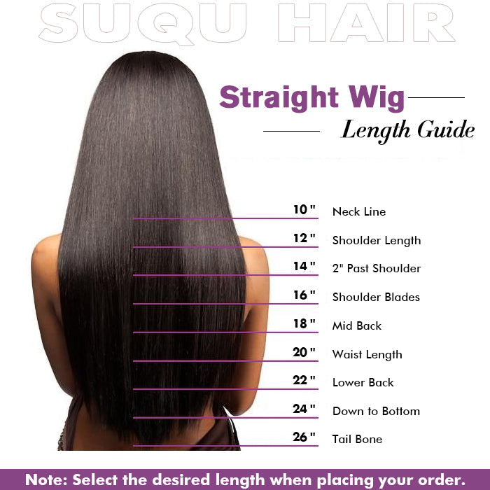 Wear And Go Yaki Straight Wig Transparent Glueless Human Hair Pre Cut Lace Wig