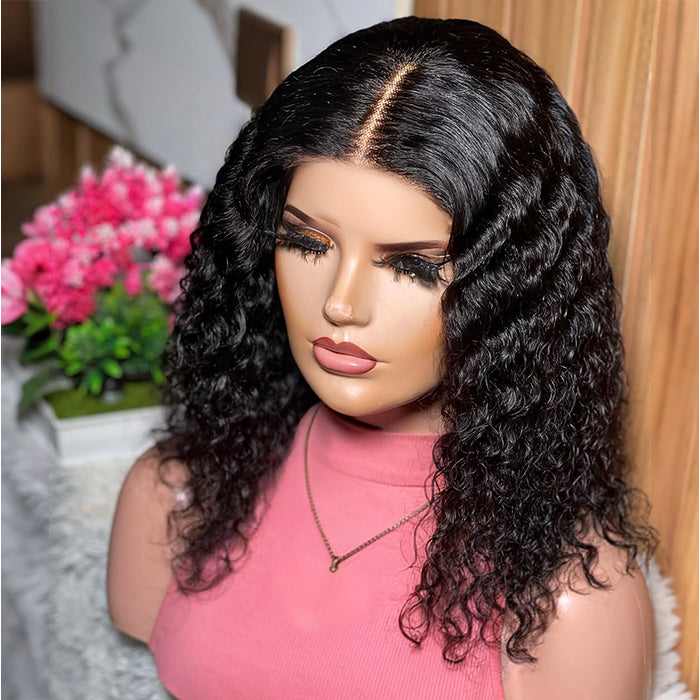 Real Review |Closure/ Frontal Deep Wave Wig Or Glueless(16''/20'')