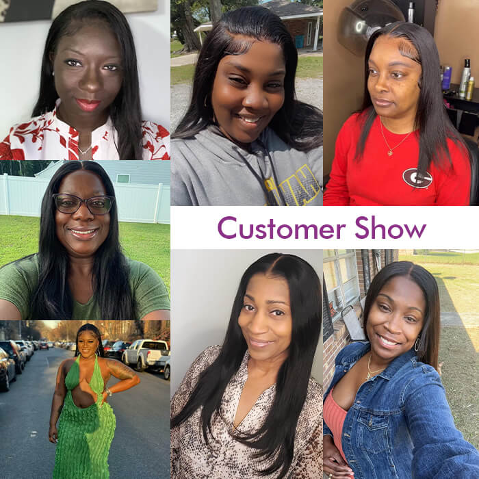 Clearance Sale | Straight Wig | Glueless Frontal/ Closure(No Restock)