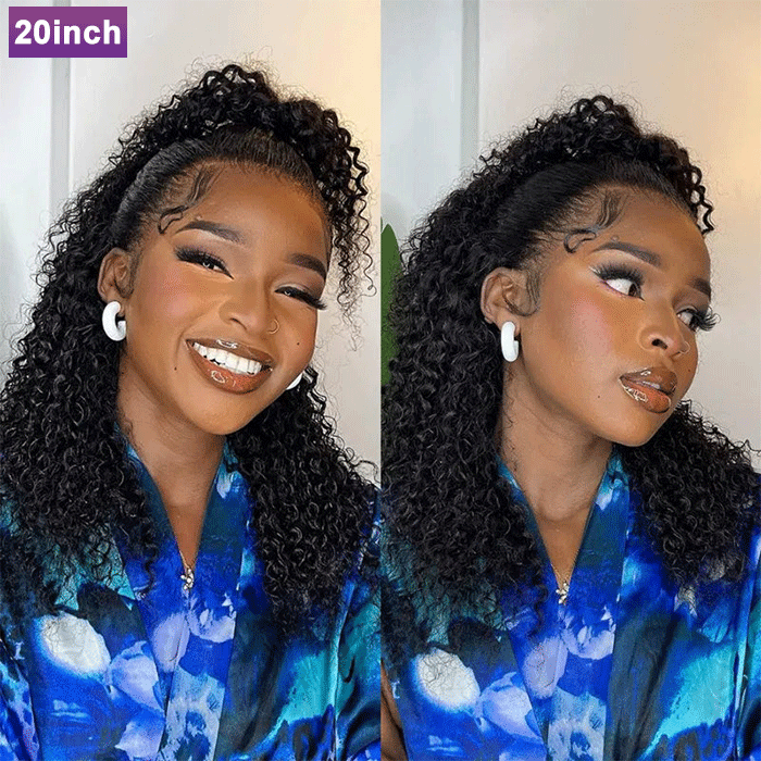 Buy 1 Get 1 Free | Curly Wig+Free Straight Bob Wig | Frontal/ Closure Wig