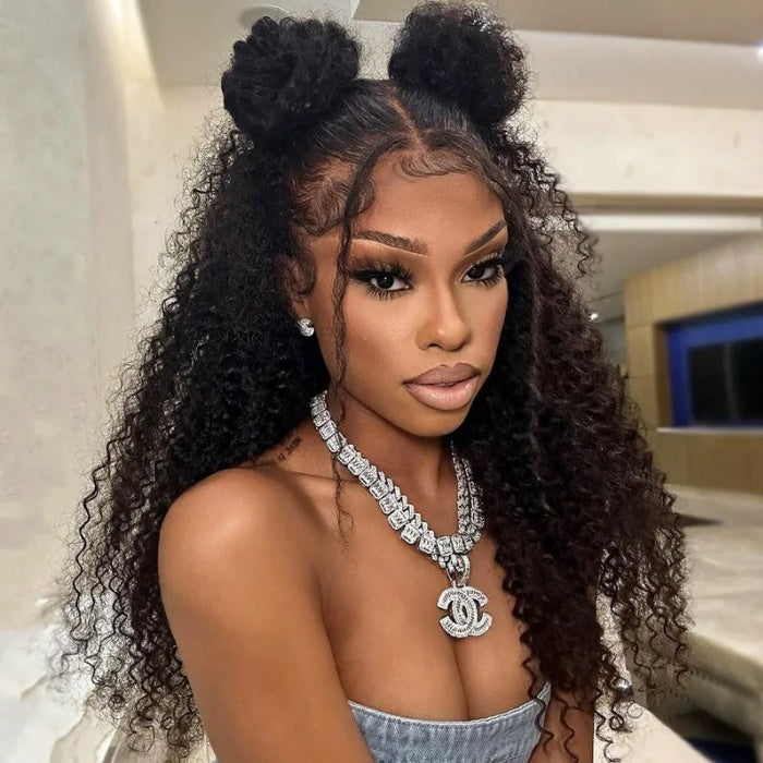 Buy 1 Get 1 Free | Curly Wig+Free Straight Bob Wig | Frontal/ Closure Wig