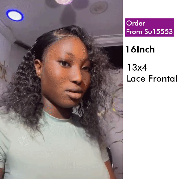 Clearance Sale | Jerry Curly Wig | Glueless Frontal/ Closure(No Restock)