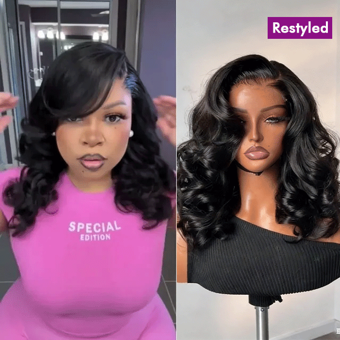 Real Show | Body Wave Wig | Frontal/Closure HD Lace Glueless (16-32'')