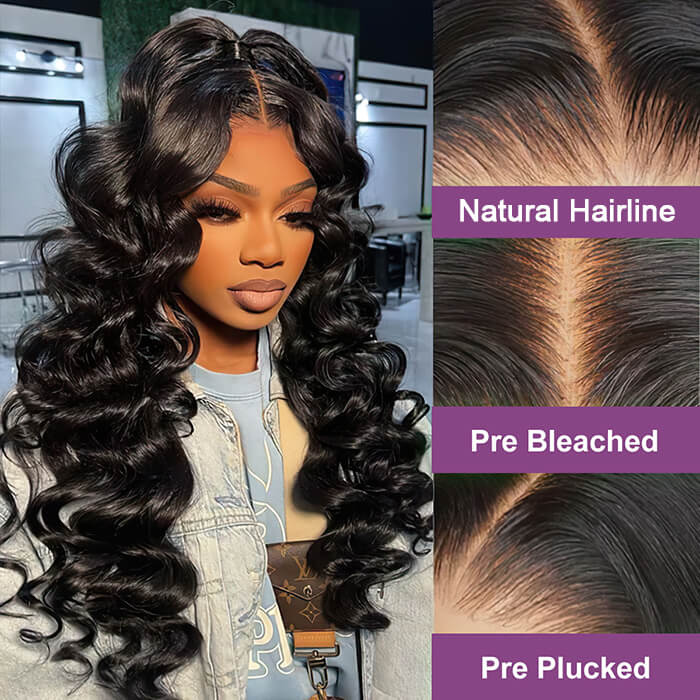 Buy 1 Get 1 Free | Loose Wave Wig+Free Pixie Curly Wig | Frontal/ Closure Wig