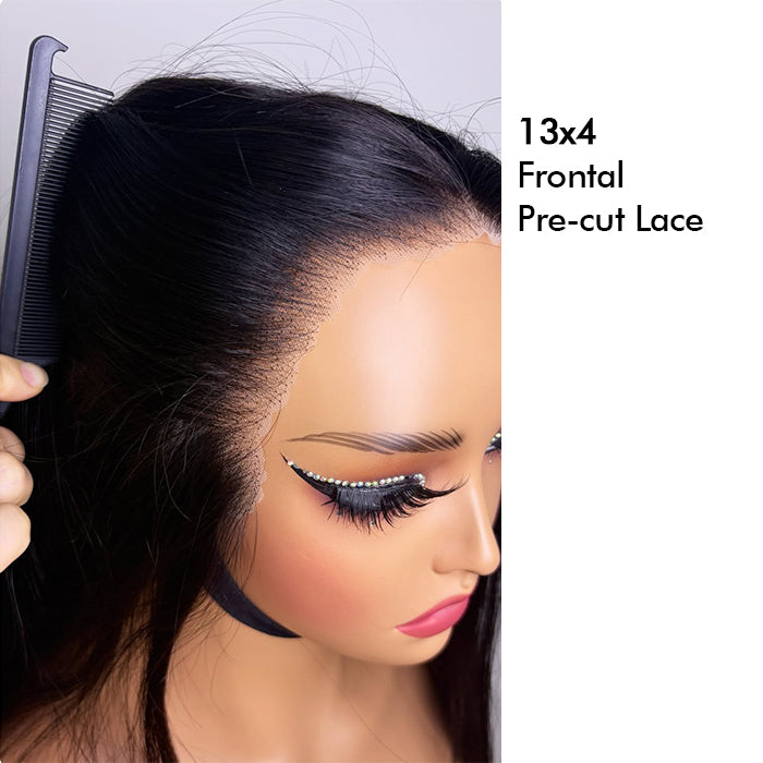 Real Review | Frontal 10'' Straight Bob Wig Or Glueless