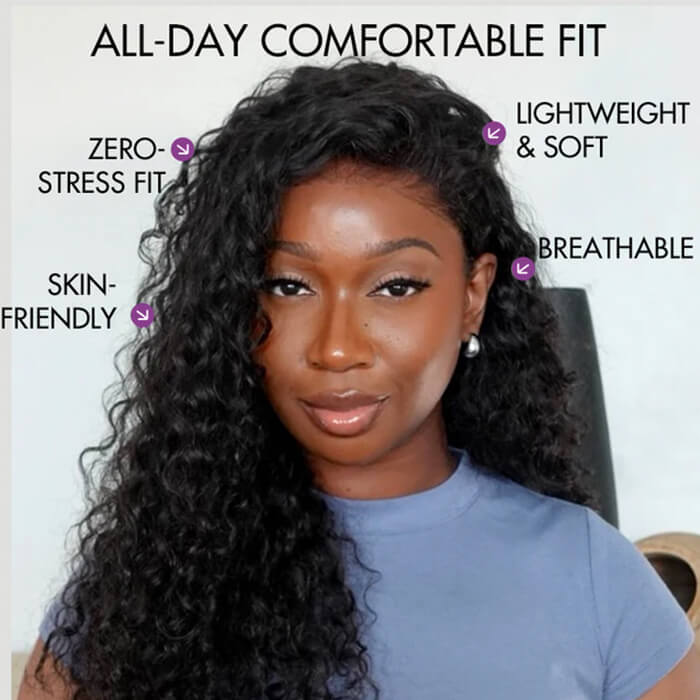 Buy 1 Get 1 Free | Curly Wig+Free Straight Bob Wig | Frontal/ Closure Wig