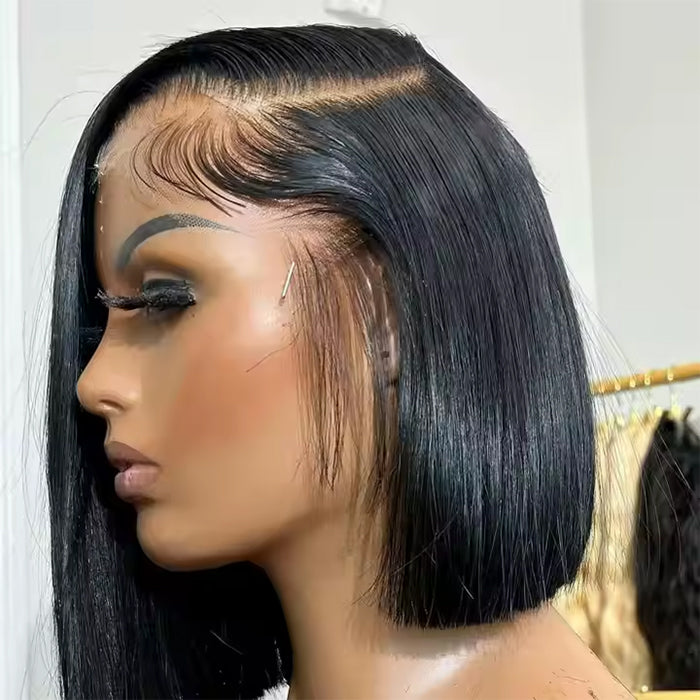 Wholesale Price | Bob Wig |  Frontal/Closure HD Lace Glueless (8-12'')