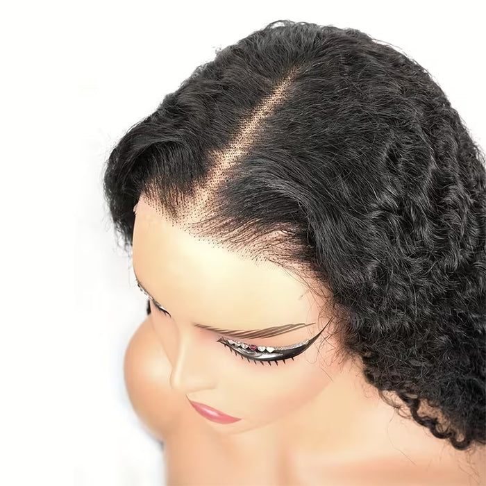 Real Show | Deep Wave Wig | Frontal/Closure Transparent Lace Glueless (14-32'')