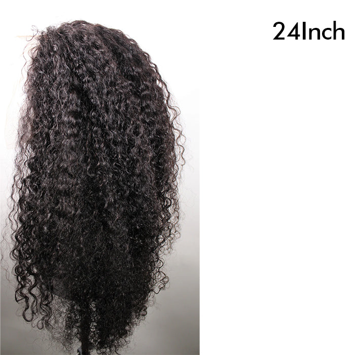 Real Show |4C Edge Hairline | Deep Wave Wig | Frontal/Closure Transparent Lace Or Glueless (14-32'')