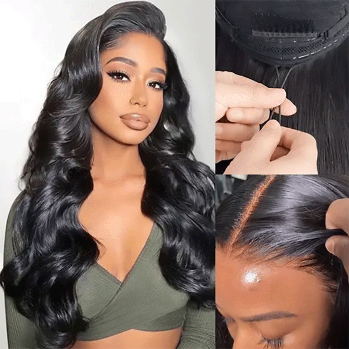 Drawstring Pull Go Wig | Frontal Body Wave Wig