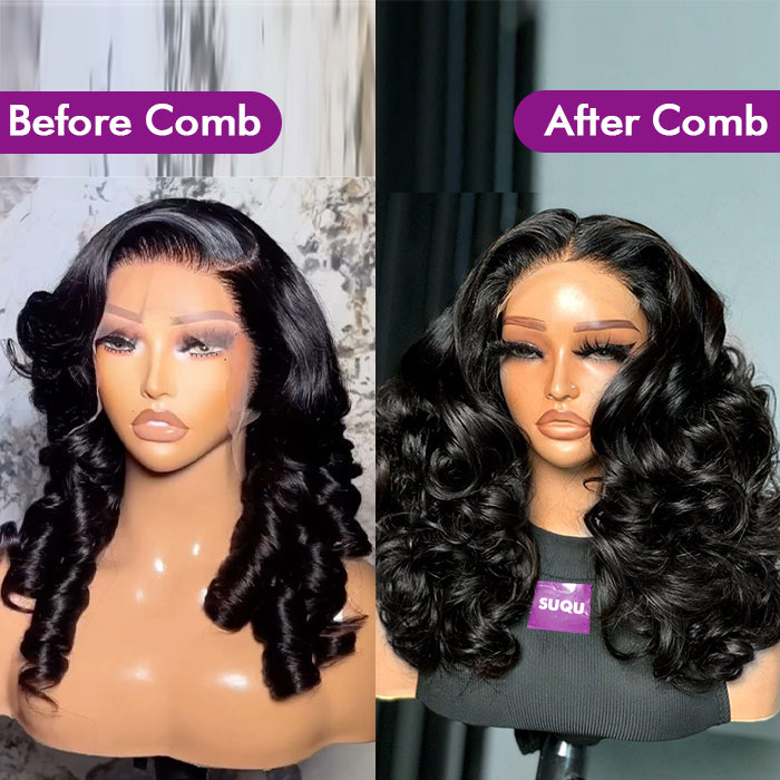 Real Show | Bouncy Wavy Egg Curl Wig | Frontal/Closure HD Lace Or Glueless (14-32'')