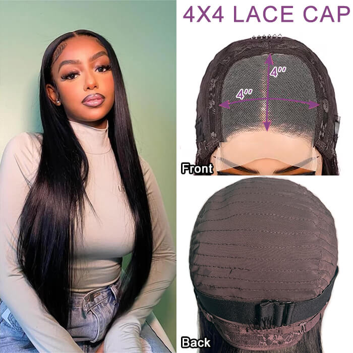 Buy 1 Get 1 Free | Straight Wig+Free Pixie Curly Wig | Frontal/ Closure Wig