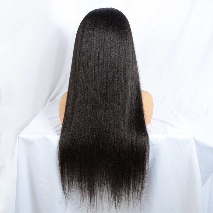 24/26 Inch Yaki Straight Wig | Frontal Wig Or Glueless