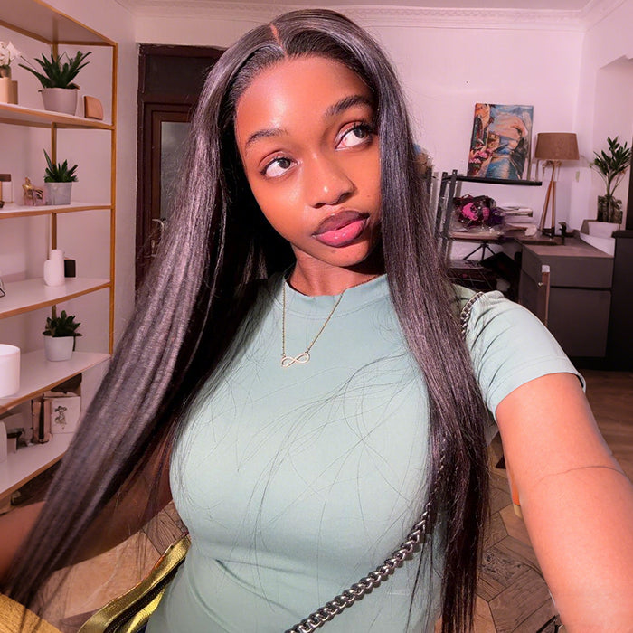 Real Review | 4x4 Closure 22''Straight Wig Or Glueless