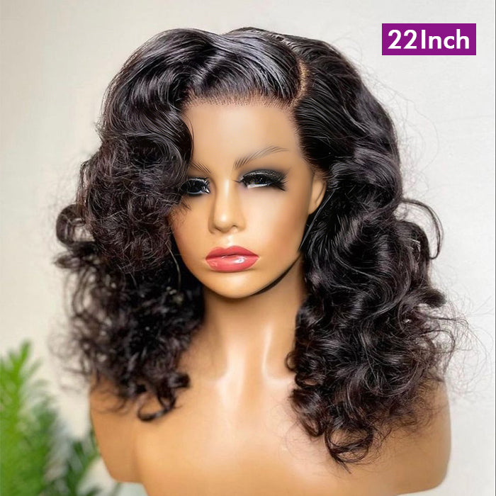 Real Show | Bouncy Wavy Egg Curl Wig | Frontal/Closure HD Lace Or Glueless (14-32'')