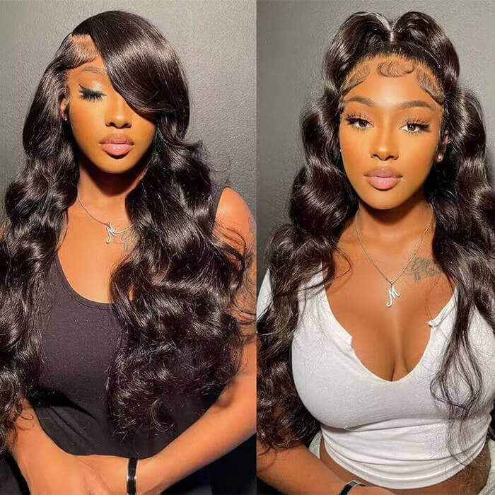 Buy 1 Get 1 Free | Body Wave Wig+Free Straight Bob Wig | Frontal/ Closure Wig