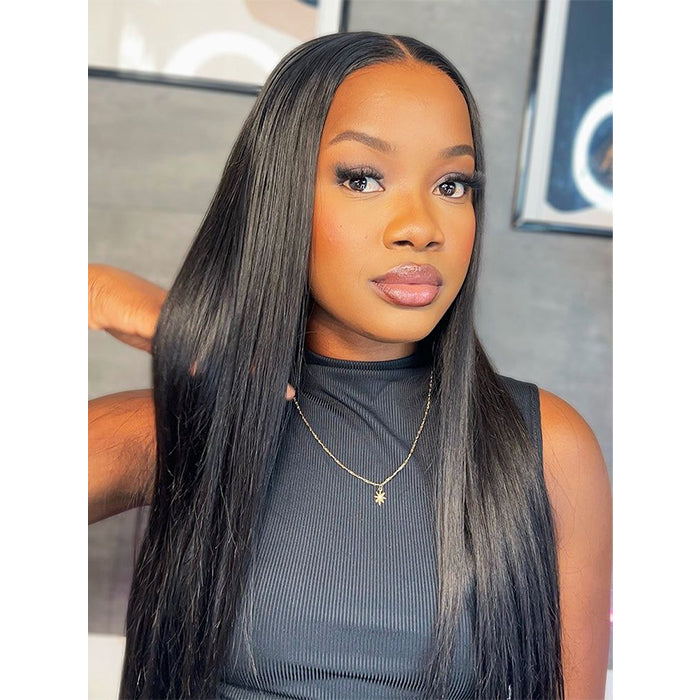 Silky Straight Wig | 13x4/4x4 Lace Glueless Pre-plucked Hairline
