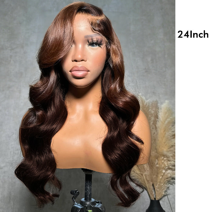 Real Show |#4 Body Wave Wig |  Frontal/Closure Glueless (14-32'')