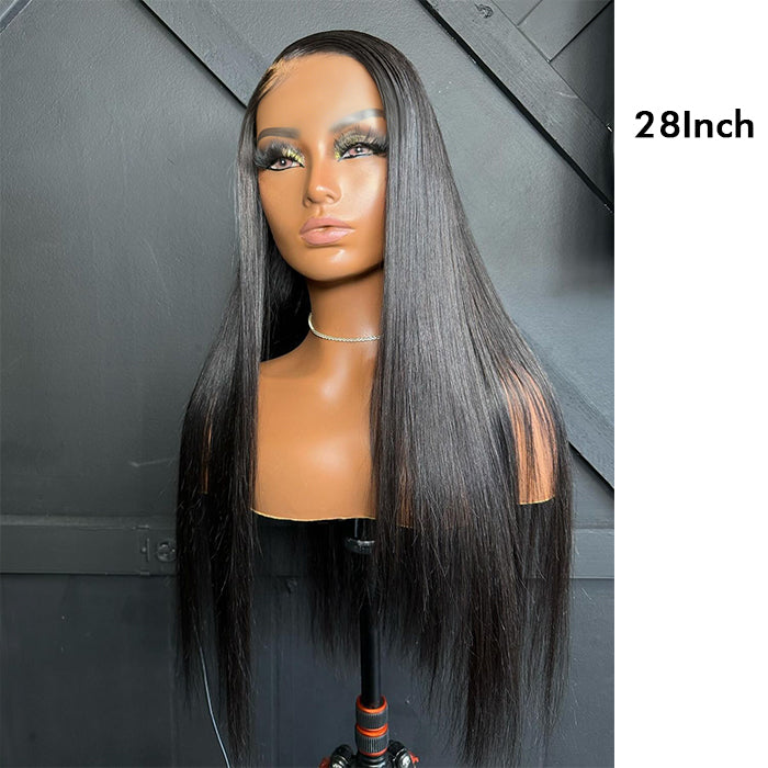 Real Show | Straight Wig | Drawstring Pull Go |Closure/Frontal Glueless Wig (16-32'')