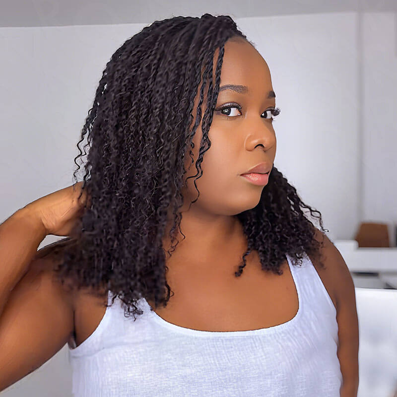 Afro Kinky Bulk Hair Extensions For Braiding Dreadlock Human Hair